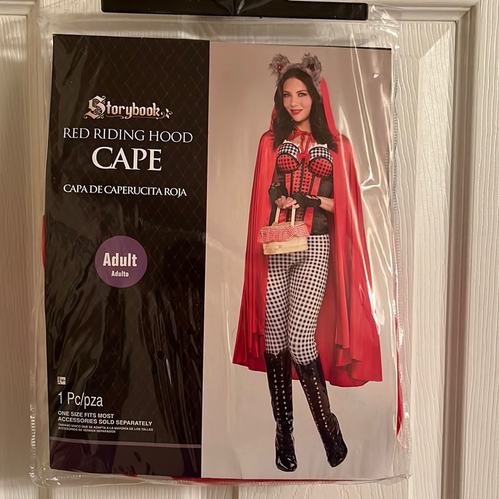 Selling red riding hood cape—-only worn once